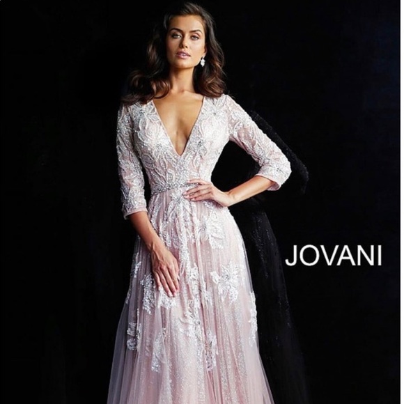 Jovani Dresses & Skirts - Jovani Evening Gown Style 61222 Blush